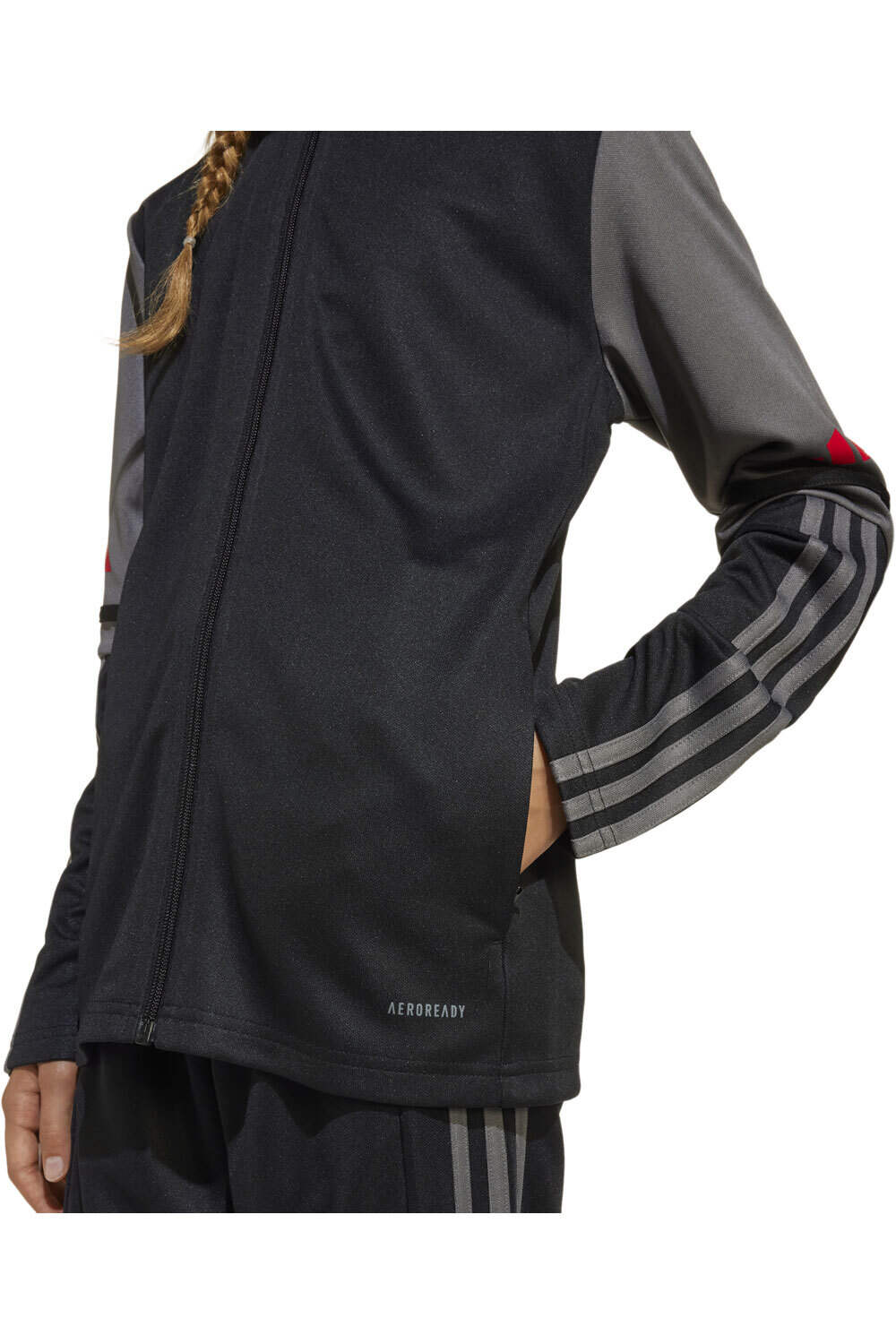 adidas sudadera niño SQ25 TR JKT Y 03