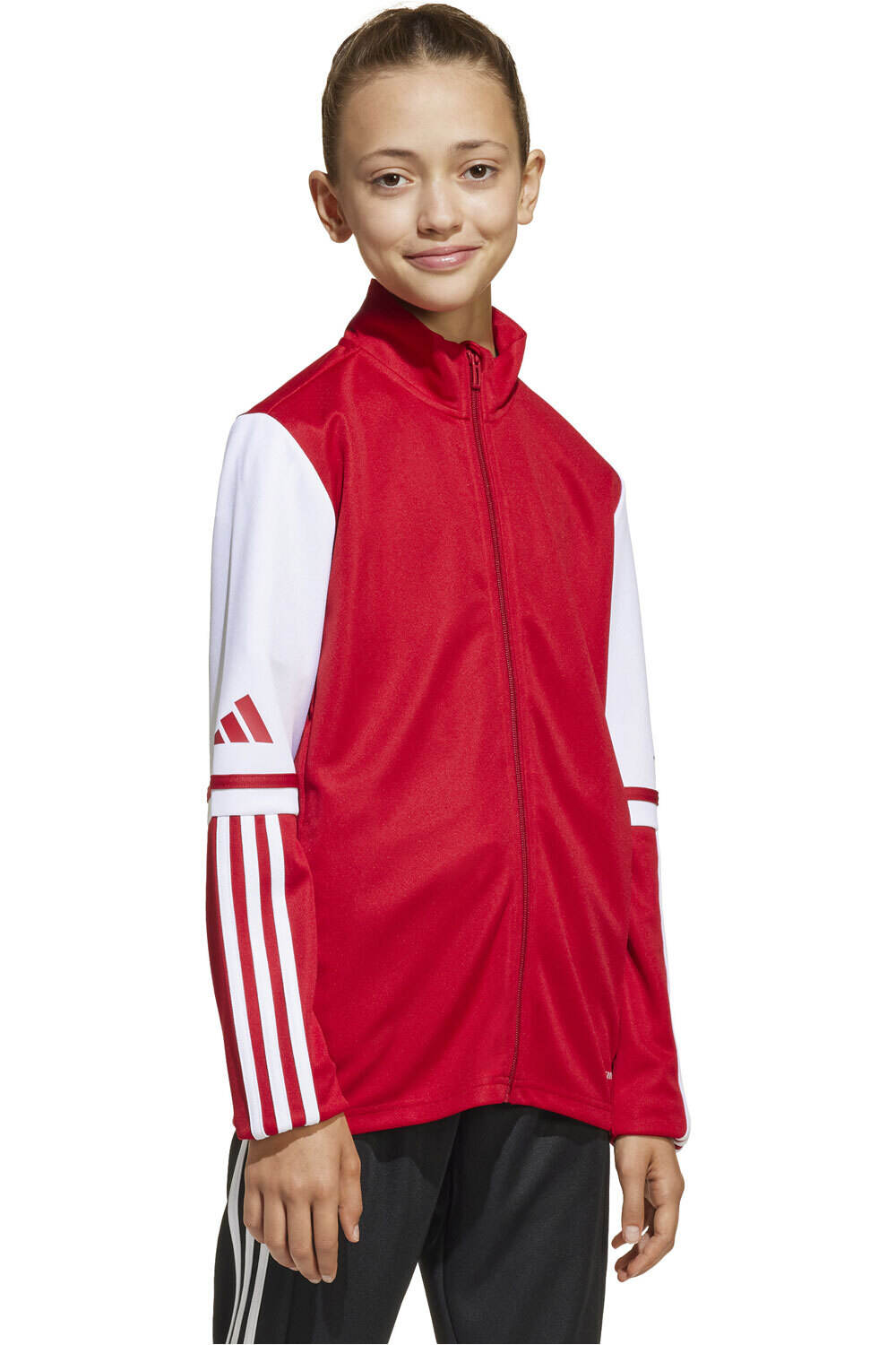 adidas sudadera niño SQ25 TR JKT Y vista frontal