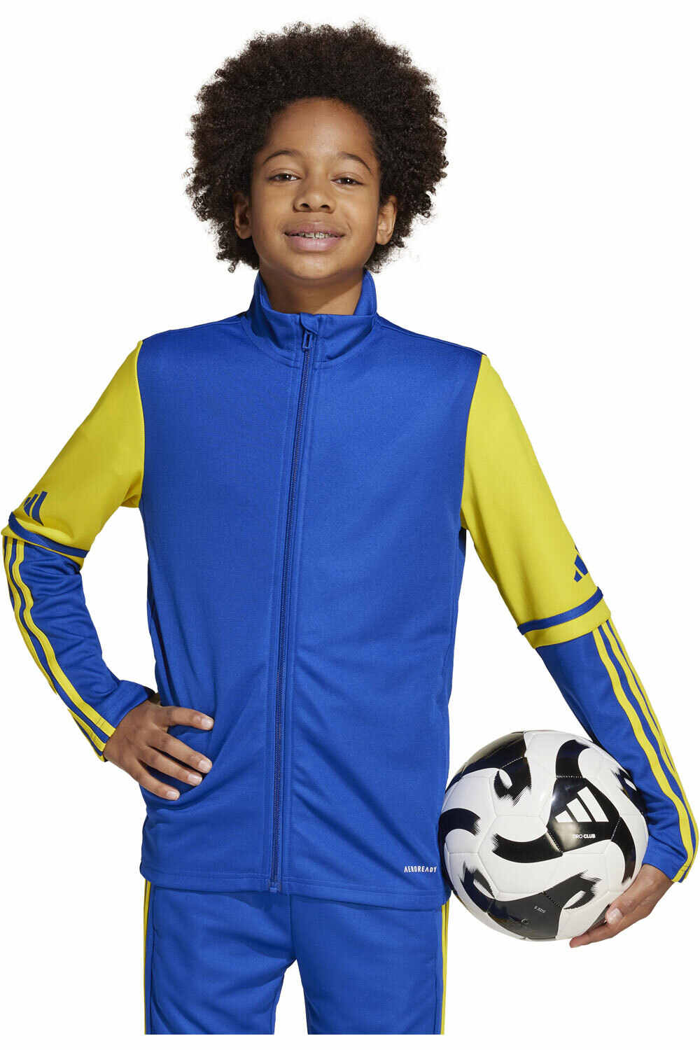 adidas sudadera niño SQ25 TR JKT Y vista frontal