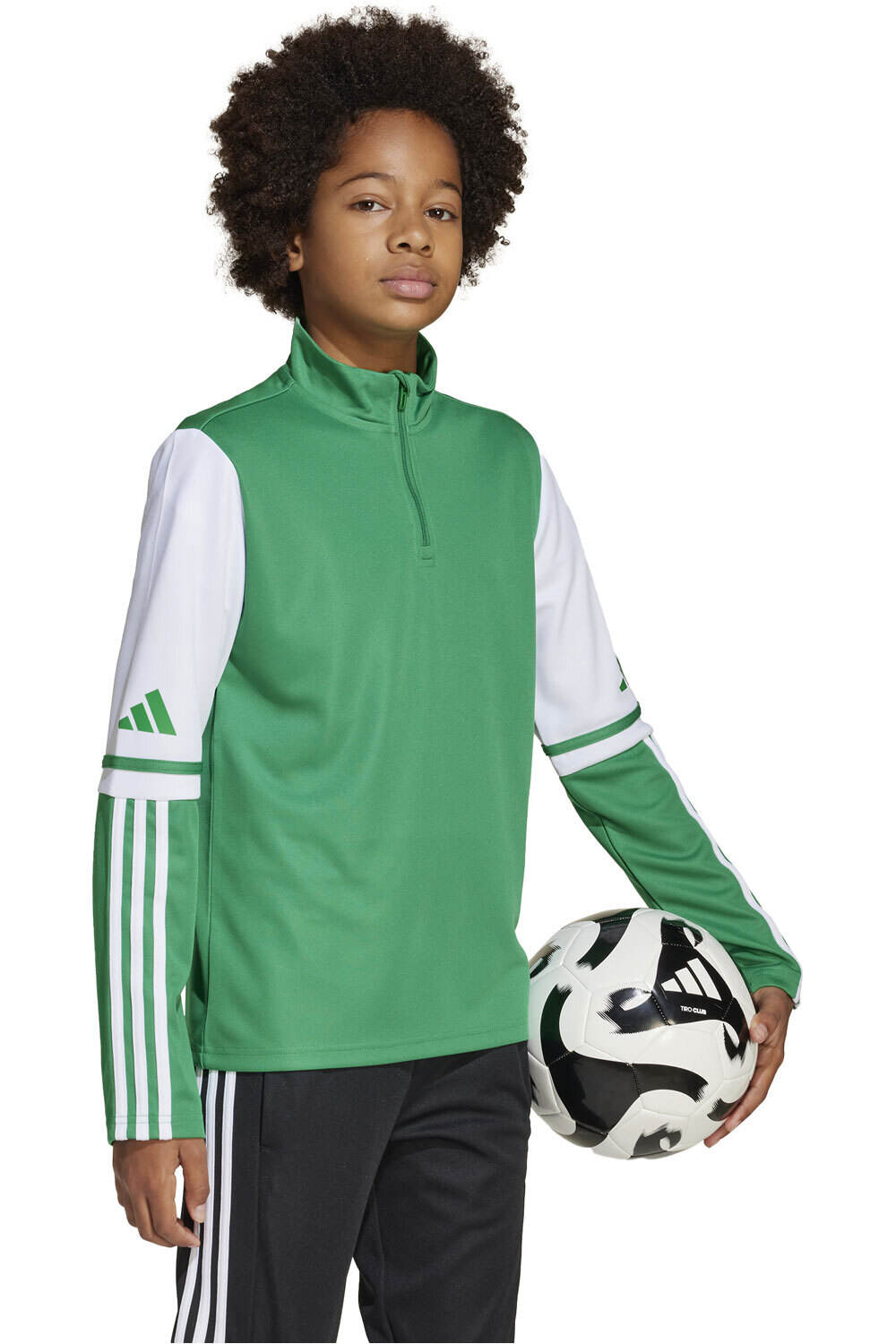adidas sudadera niño SQ25 TR TOP Y vista frontal