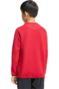 adidas sudadera niño Sudadera Tiro Travel Crew (Infantil) vista trasera