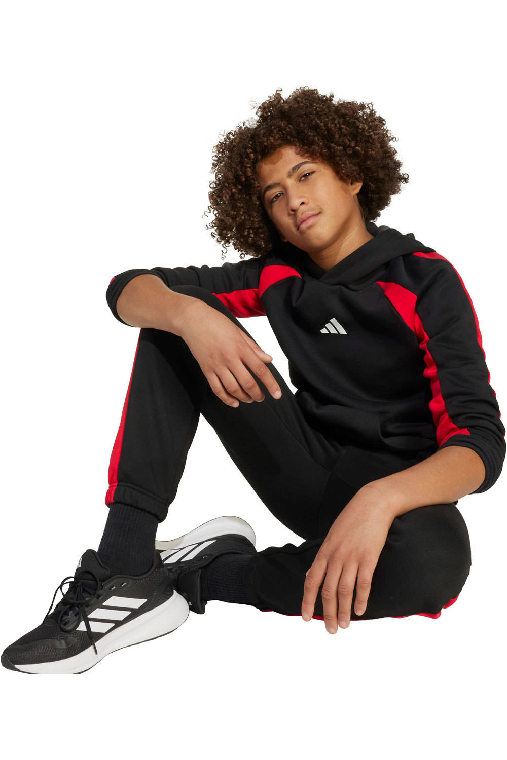 adidas sudadera niño X_J  CB FL HD 03