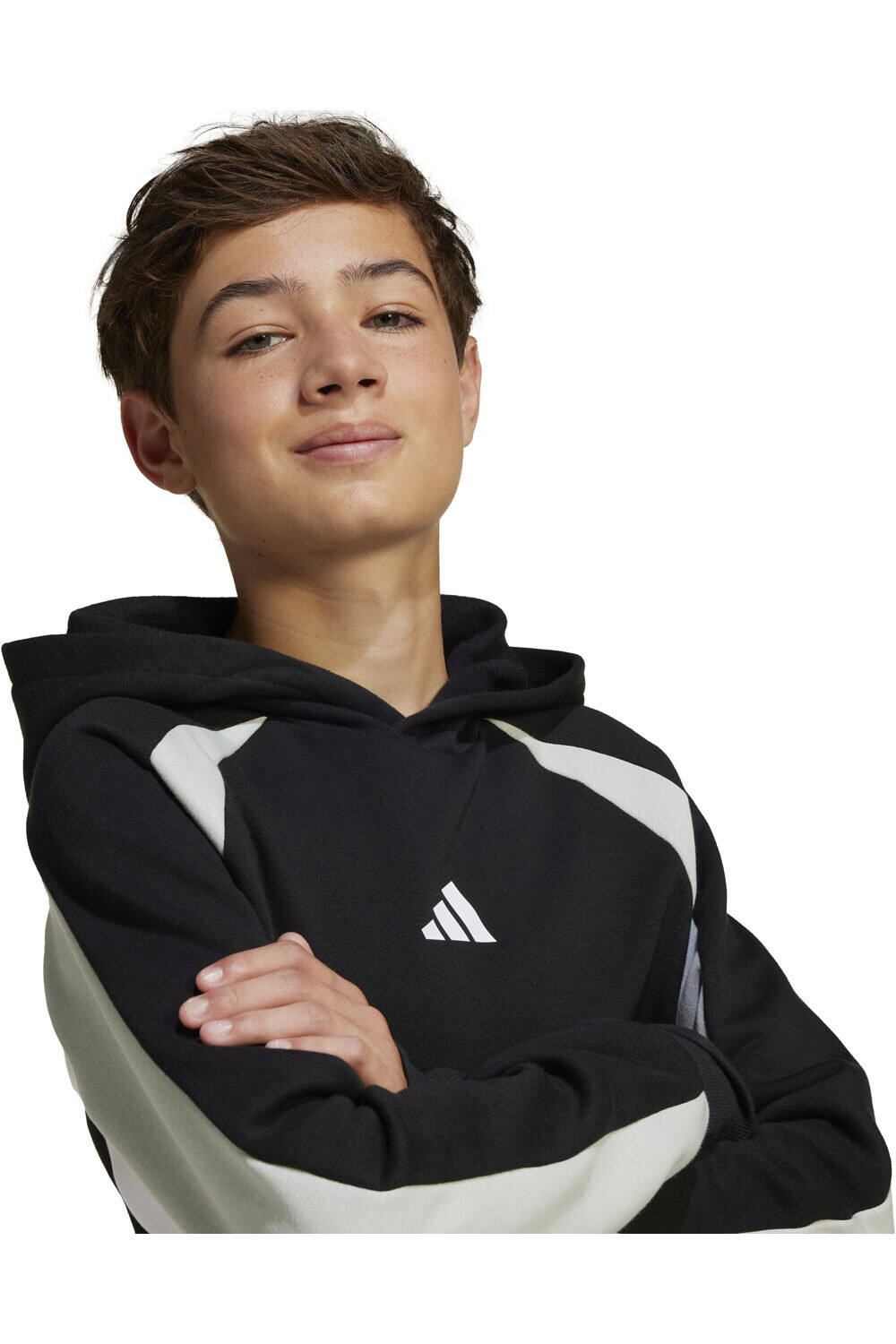 adidas sudadera niño X_J  CB FL HD vista detalle