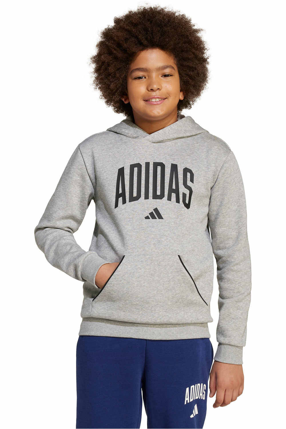 adidas sudadera niño X_J CLGT OH FL HD vista frontal