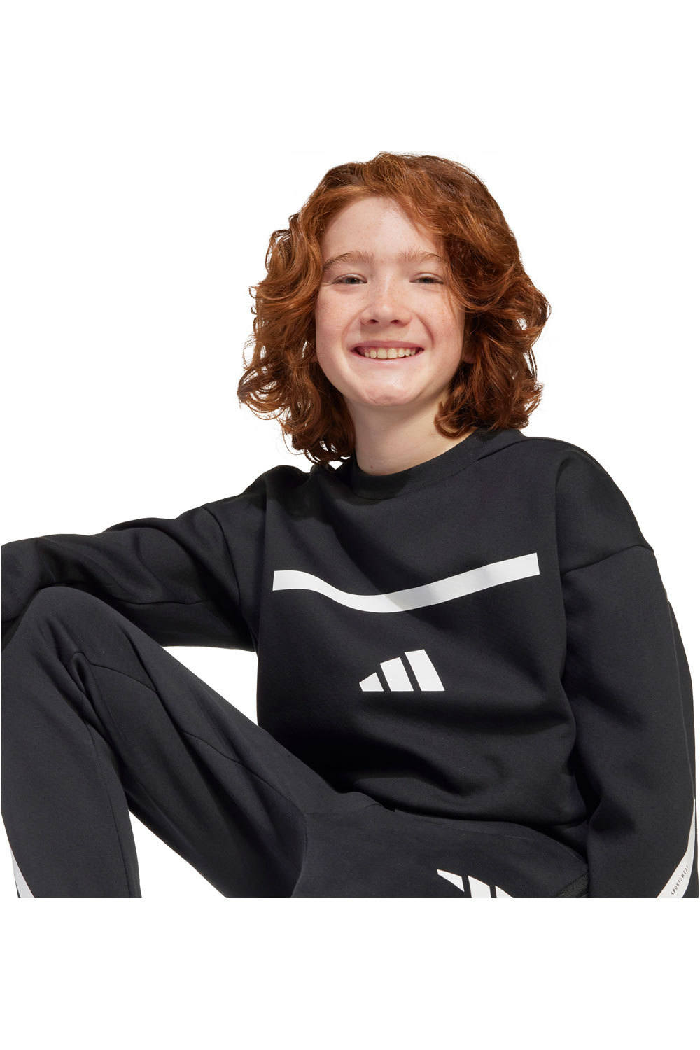 adidas sudadera niño Z.N.E. vista detalle