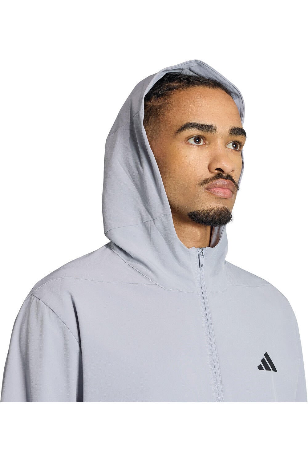 adidas sudaderas deportivas hombre D4T HYBRID FZ H vista detalle