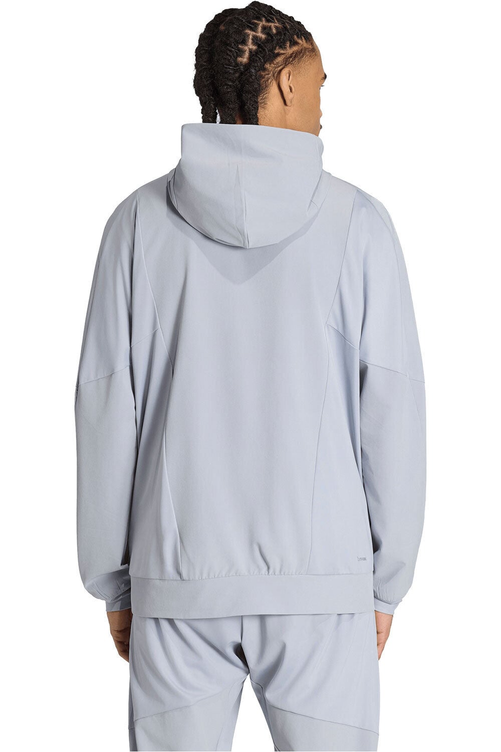 adidas sudaderas deportivas hombre D4T HYBRID FZ H vista trasera