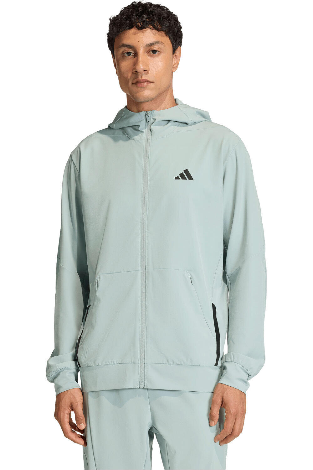 adidas sudaderas deportivas hombre D4T HYBRID vista frontal