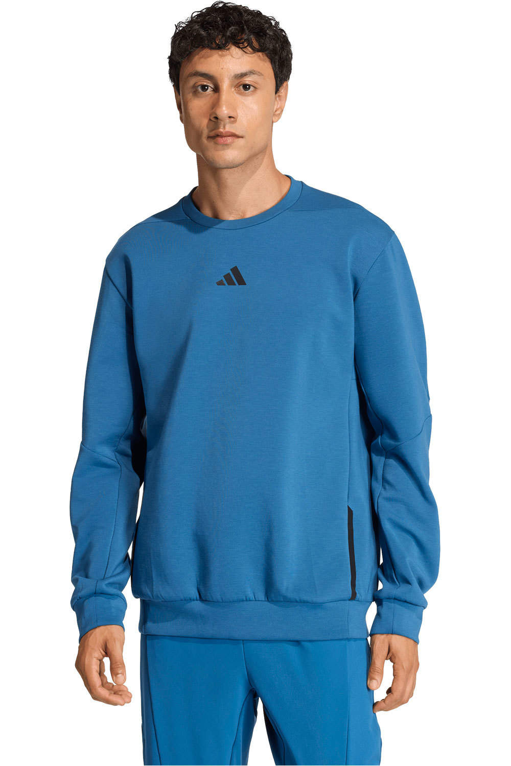 adidas sudaderas deportivas hombre D4T WORKOUT CREW vista frontal