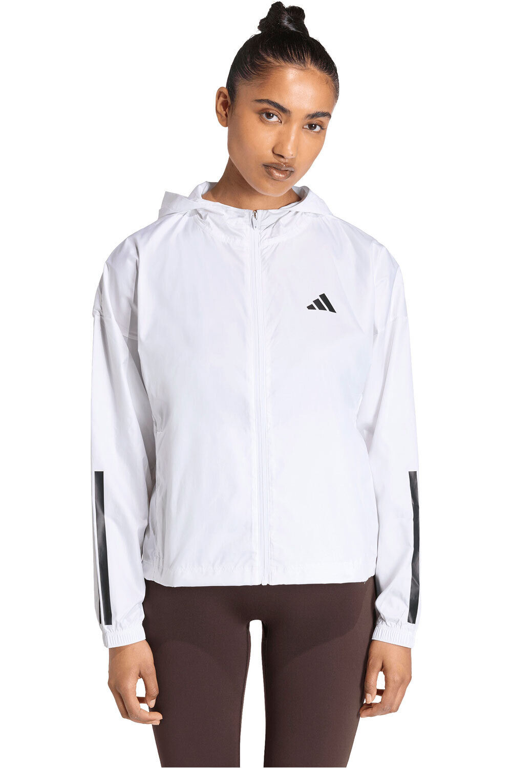 adidas sudaderas deportivas mujer 3 BANDAS HYPERGLAM vista frontal