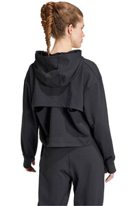adidas sudaderas deportivas mujer POWER HOODIE vista trasera
