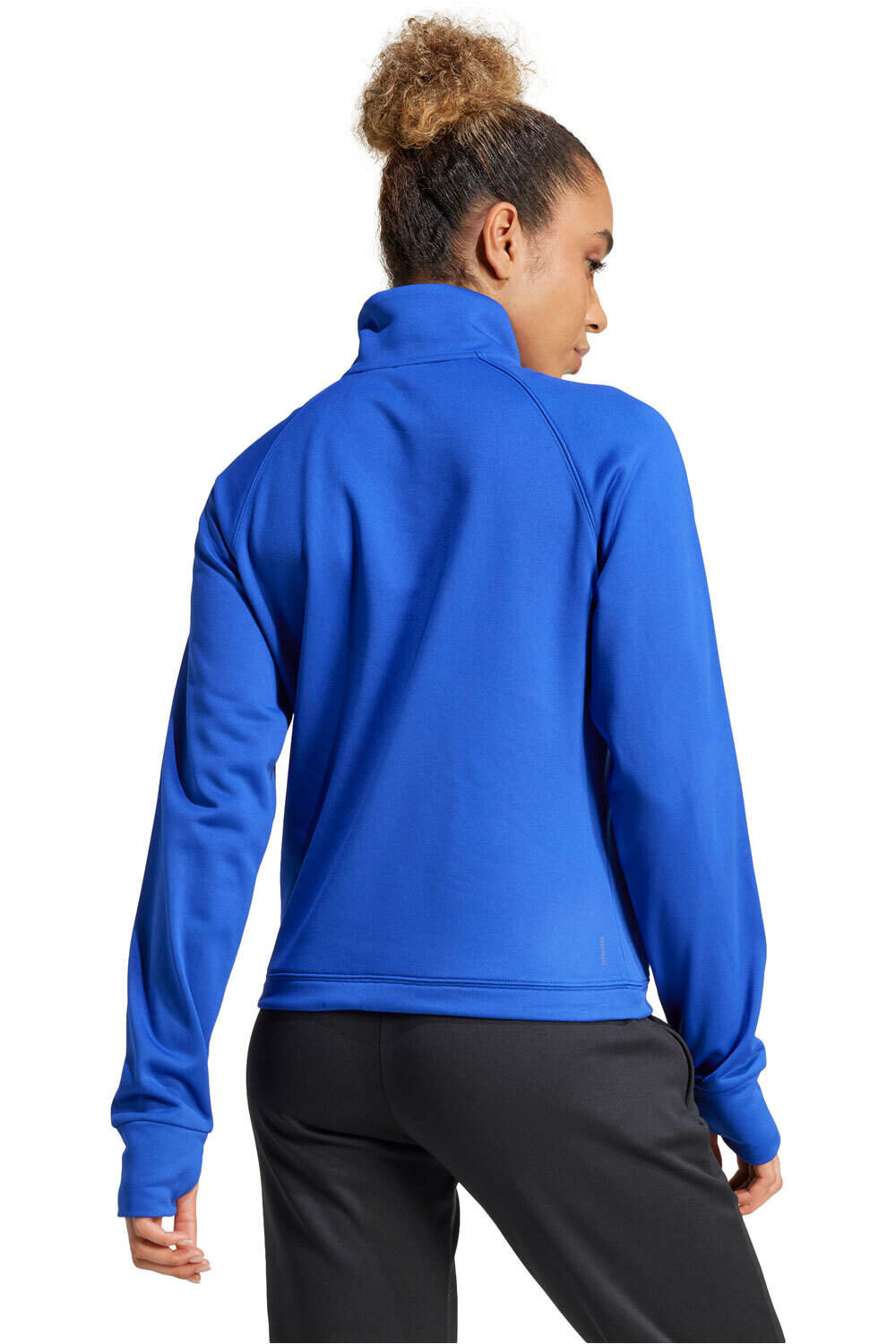 adidas sudaderas deportivas mujer W GG 1/4 ZIP vista trasera