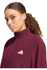 adidas sudaderas deportivas mujer WORKOUT ESSENTIALS 3-STRIPES vista detalle