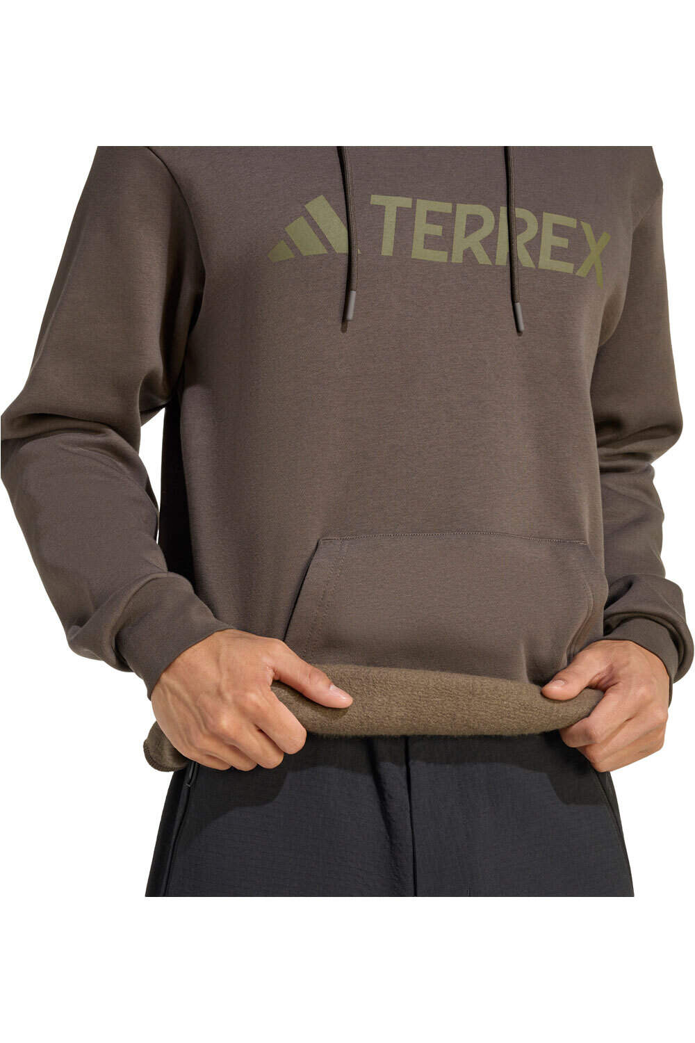 adidas Sudaderas Montaña Hombre TERREX MULTI LARGE LOGO HOODED 03