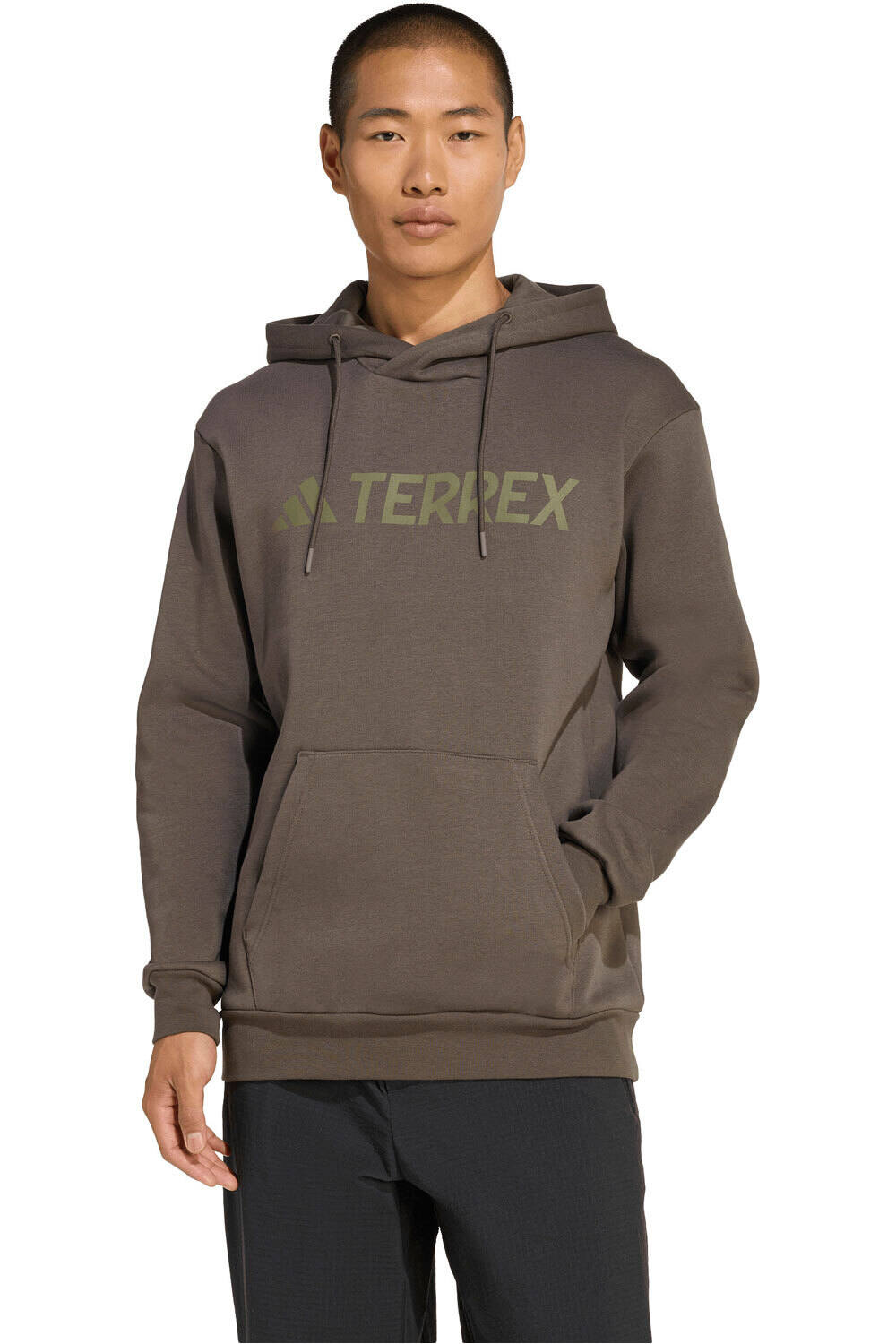 adidas Sudaderas Montaña Hombre TERREX MULTI LARGE LOGO HOODED vista frontal