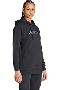 adidas Sudaderas Montaña Mujer W MT L LOGO HD vista detalle