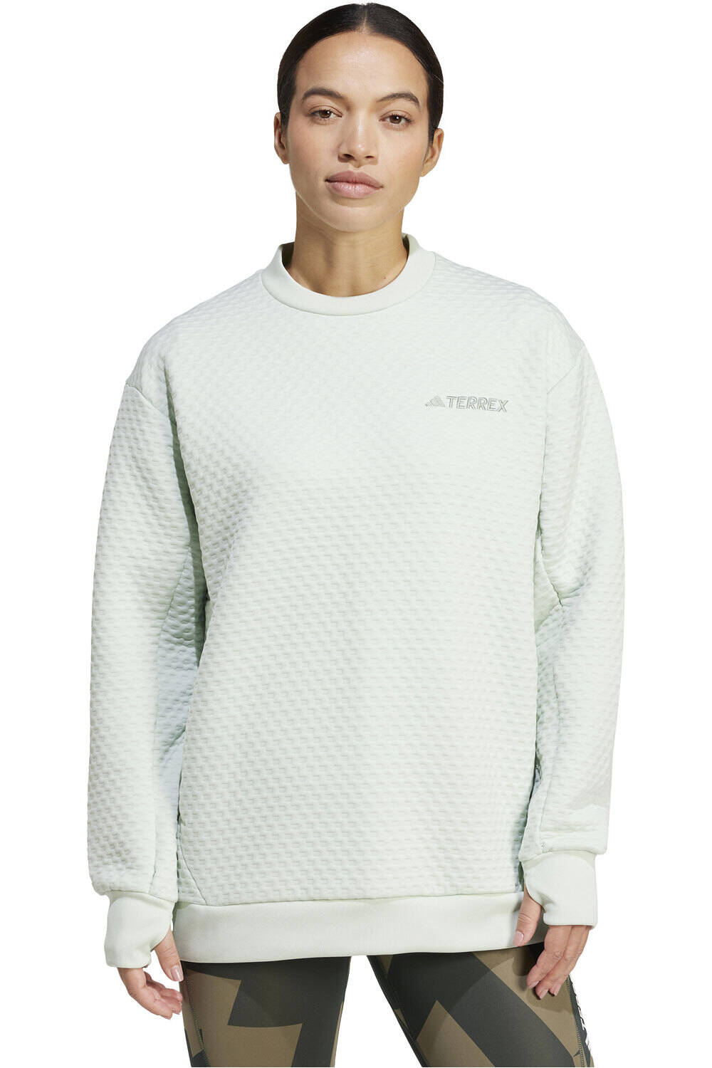 adidas Sudaderas Montaña Mujer W XPL CREW NECK vista frontal