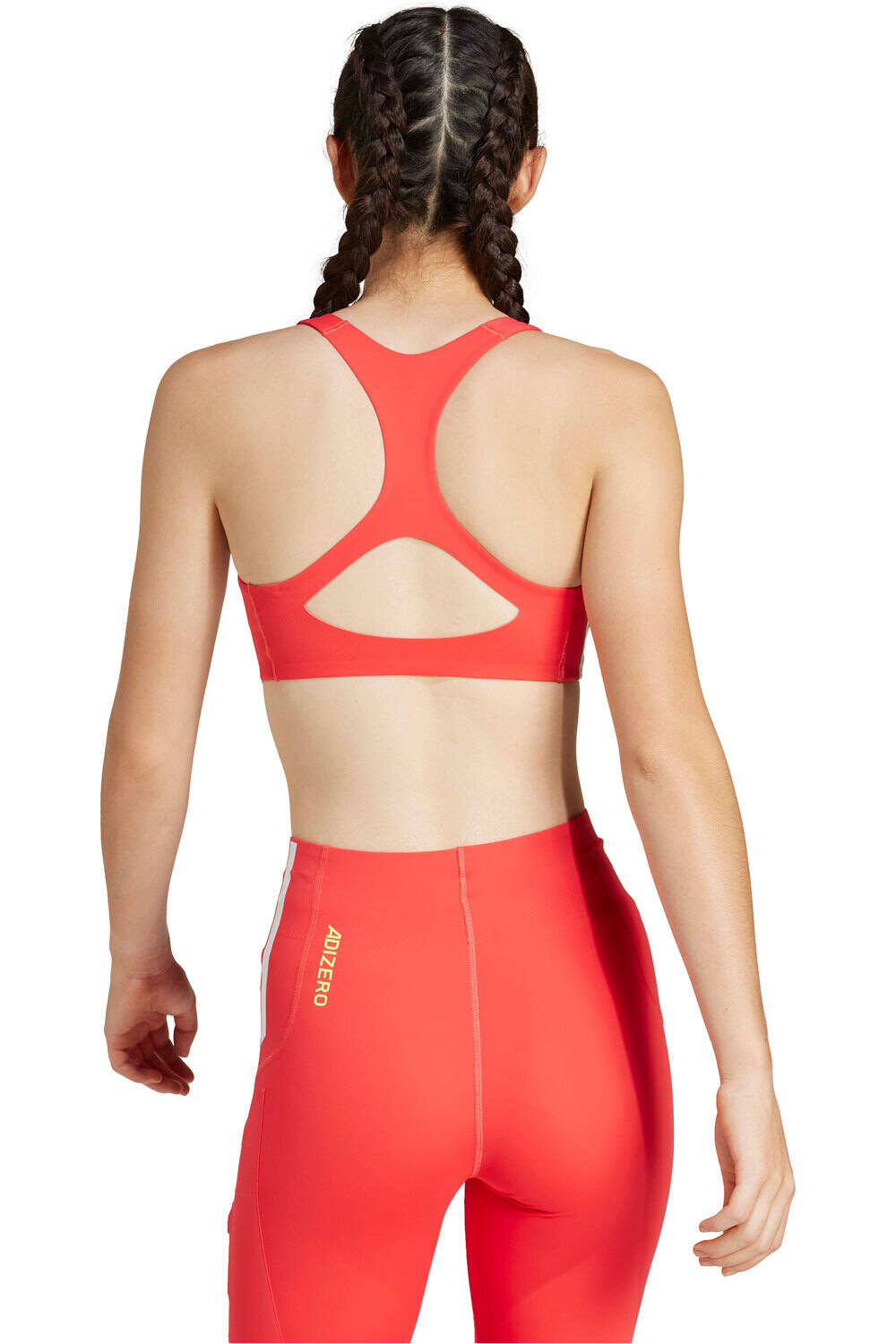 adidas sujetadores deportivos ADIZERO RUN vista trasera