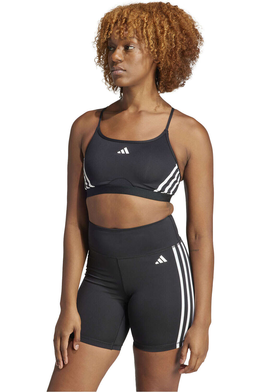 adidas sujetadores deportivos AERCT LS 3S BRA vista frontal
