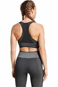 adidas sujetadores deportivos AEROKNIT TRAINING LIGHT SUPPORT vista trasera