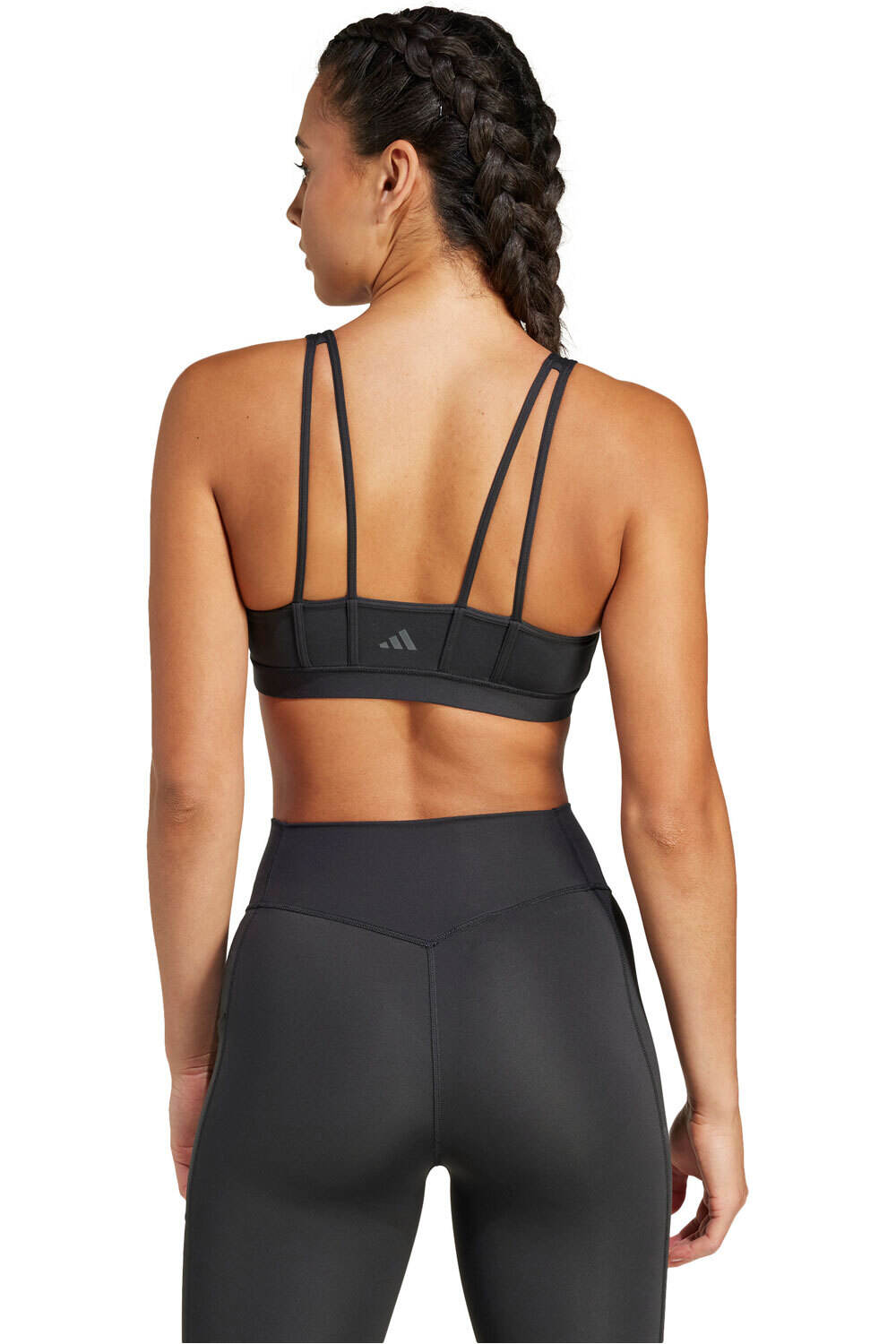 adidas sujetadores deportivos ALL ME ESS vista trasera