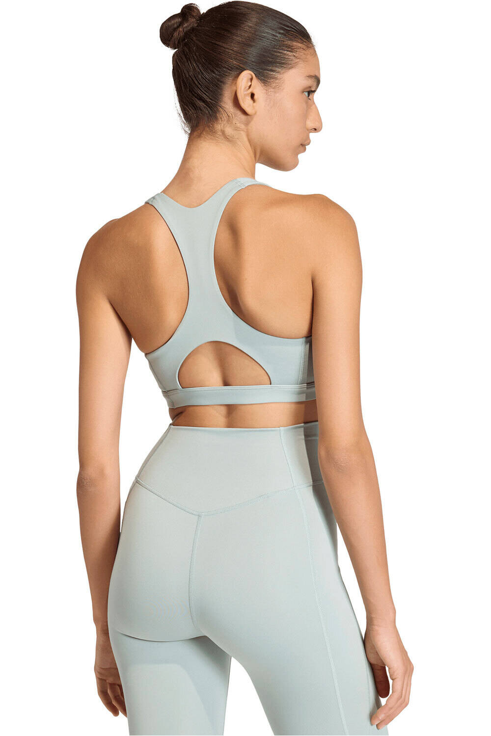 adidas sujetadores deportivos ALTO IMPACTO OPTIME ESSENTIALS vista trasera