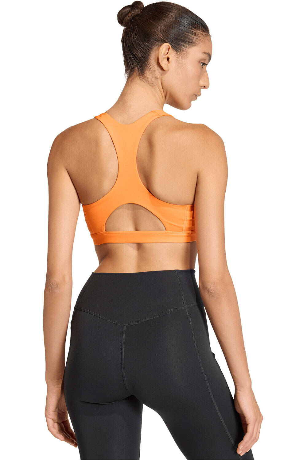 adidas sujetadores deportivos ALTO IMPACTO OPTIME ESSENTIALS vista trasera