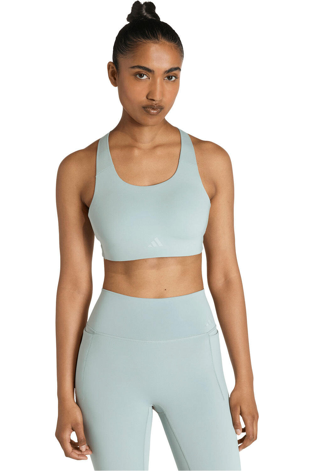 adidas sujetadores deportivos ALTO IMPACTO OPTIME POWER vista frontal