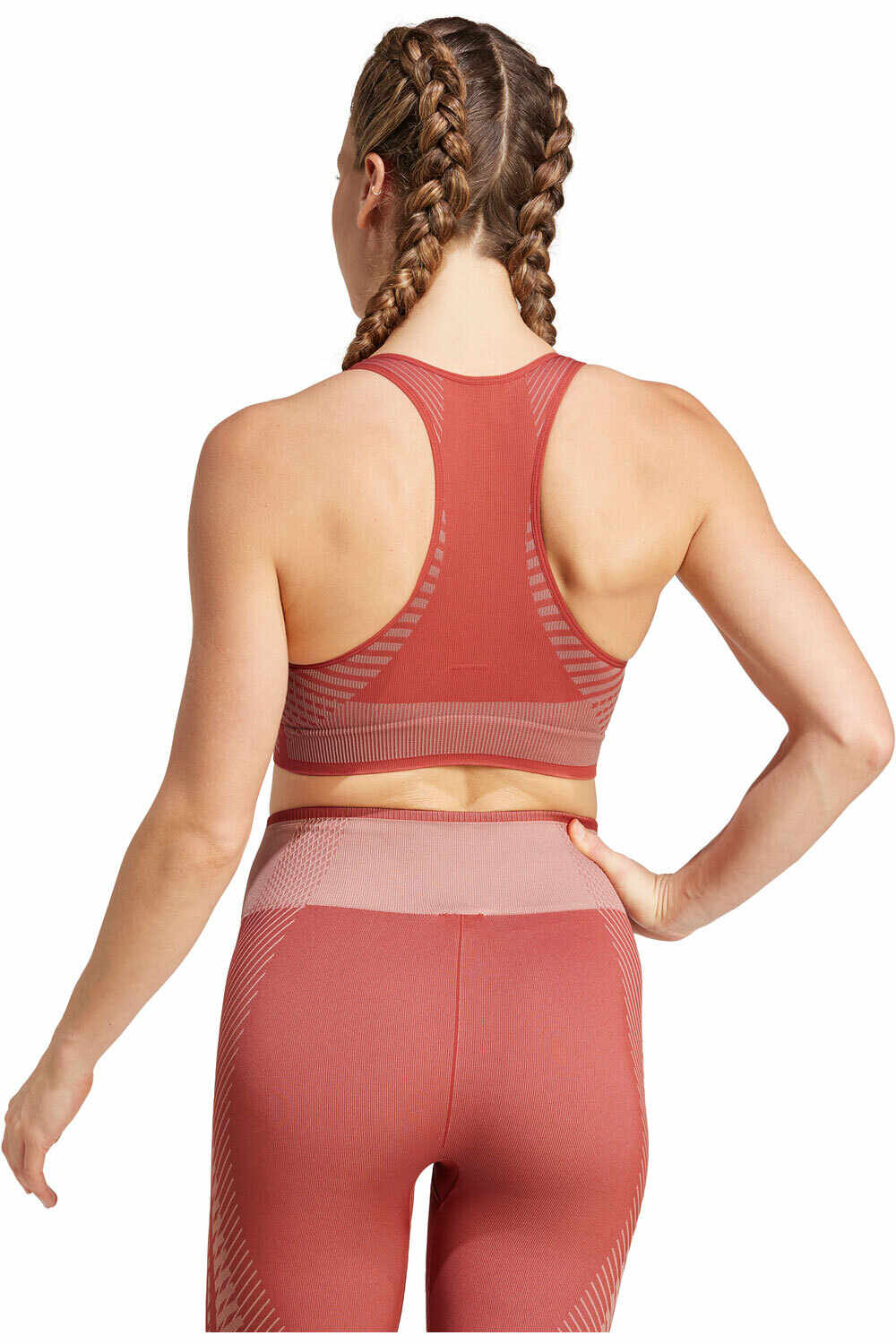 adidas sujetadores deportivos ARKNT LS BRA vista trasera