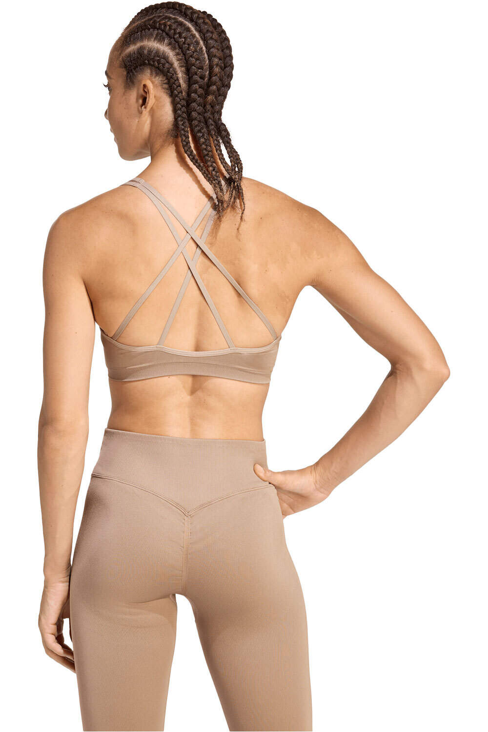 adidas sujetadores deportivos ESSENTIALS vista trasera