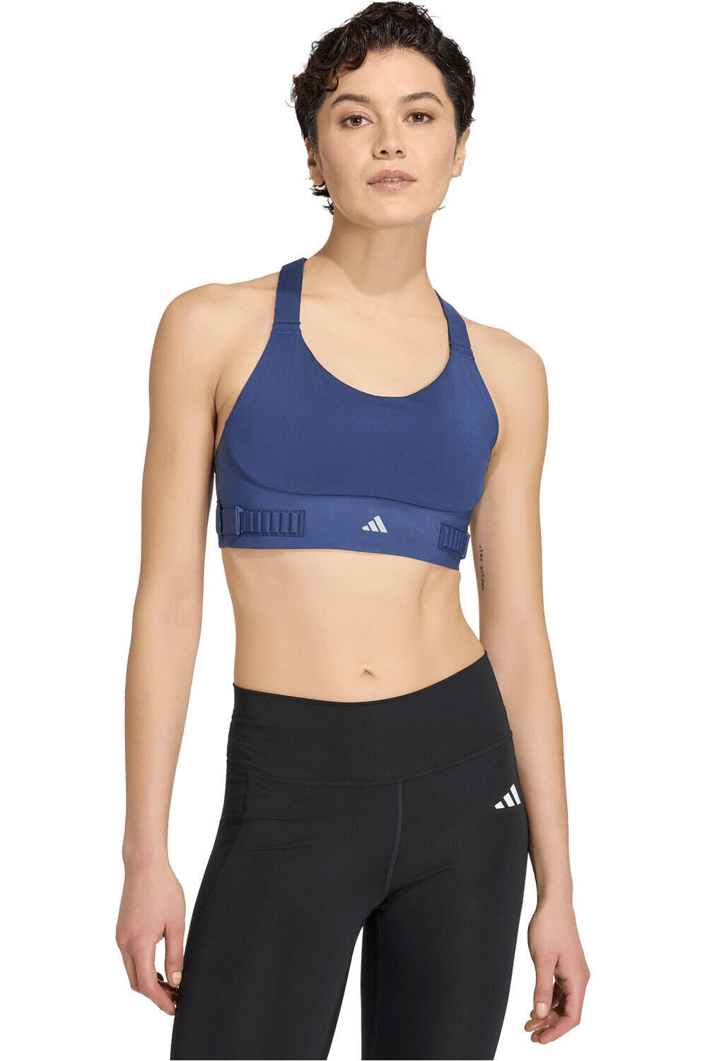 adidas sujetadores deportivos FASTIMPACT LUXE RUN HIGH-SUPPORT vista frontal