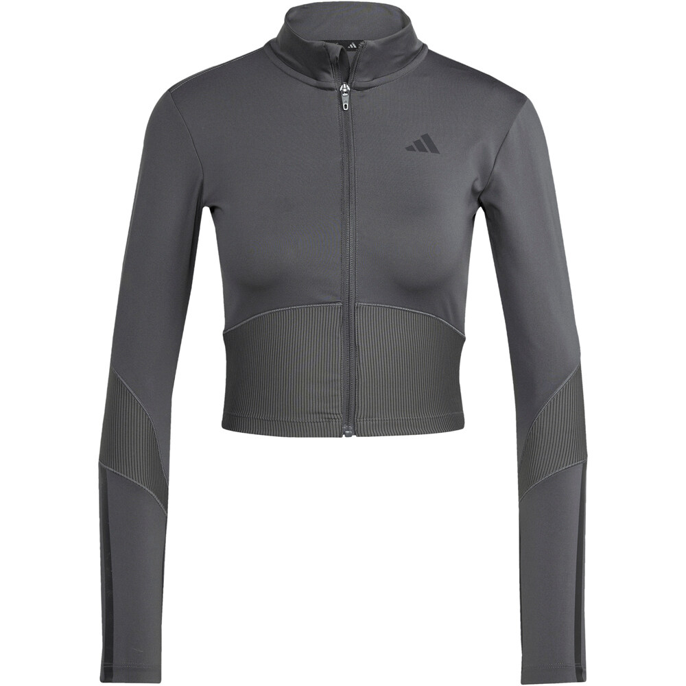 adidas sujetadores deportivos HYPERGLAM RIB ZIP THRU 04