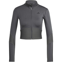 adidas sujetadores deportivos HYPERGLAM RIB ZIP THRU 04