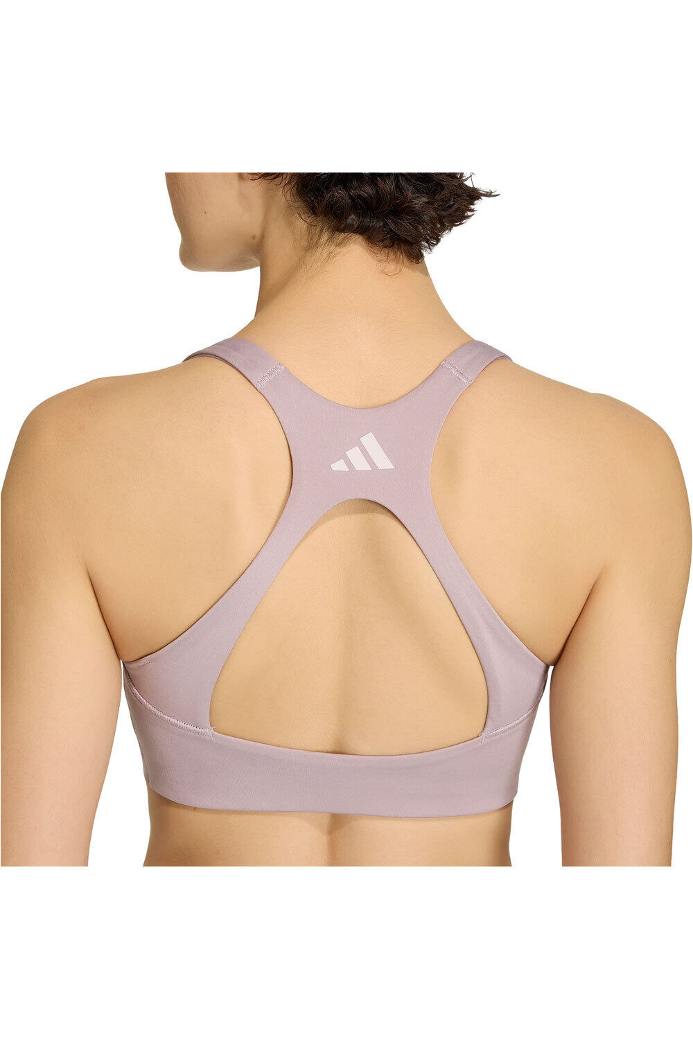 adidas sujetadores deportivos IMPACTO MEDIO OPTIME 3 STRIPES vista detalle