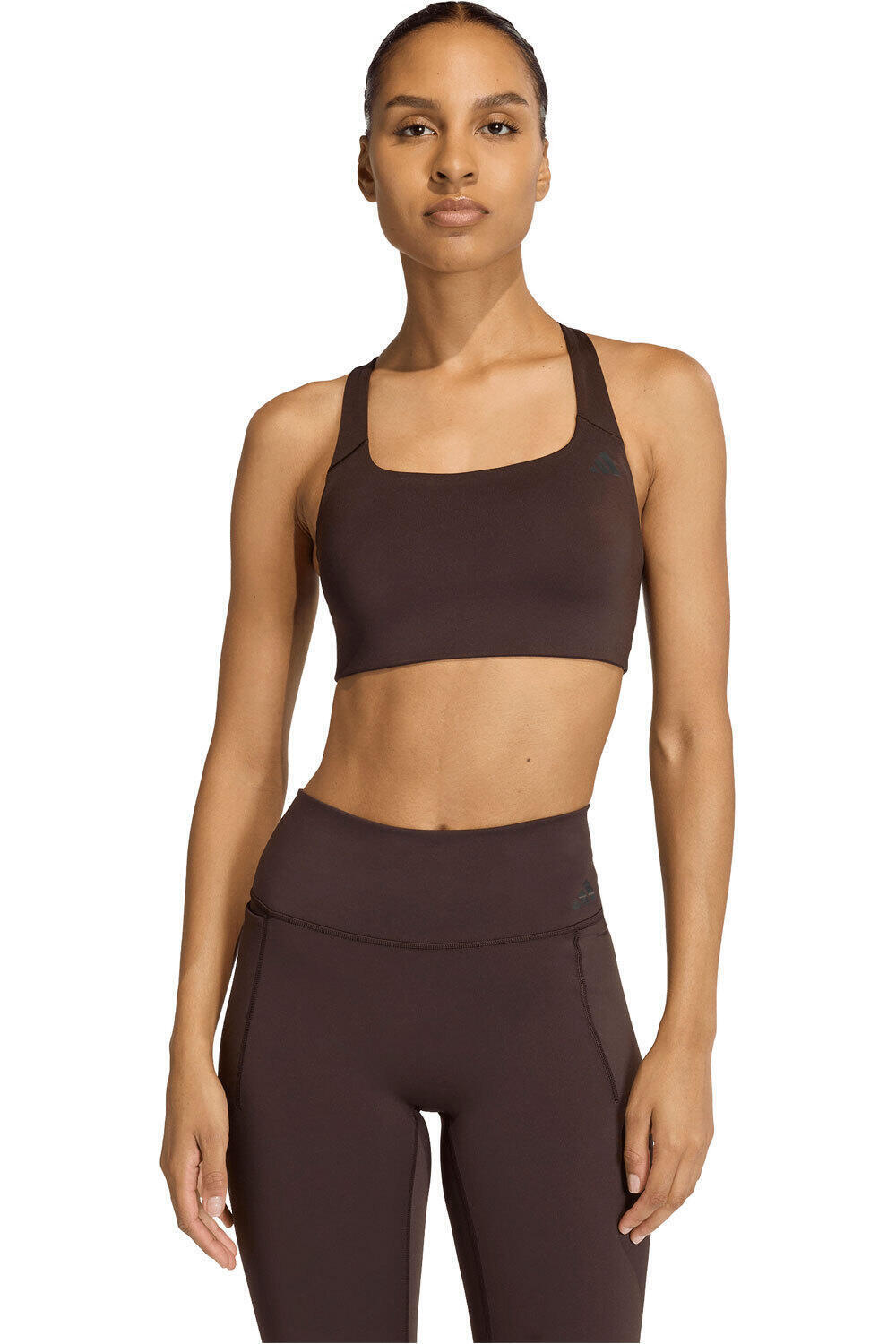 adidas sujetadores deportivos IMPACTO MEDIO OPTIME vista frontal