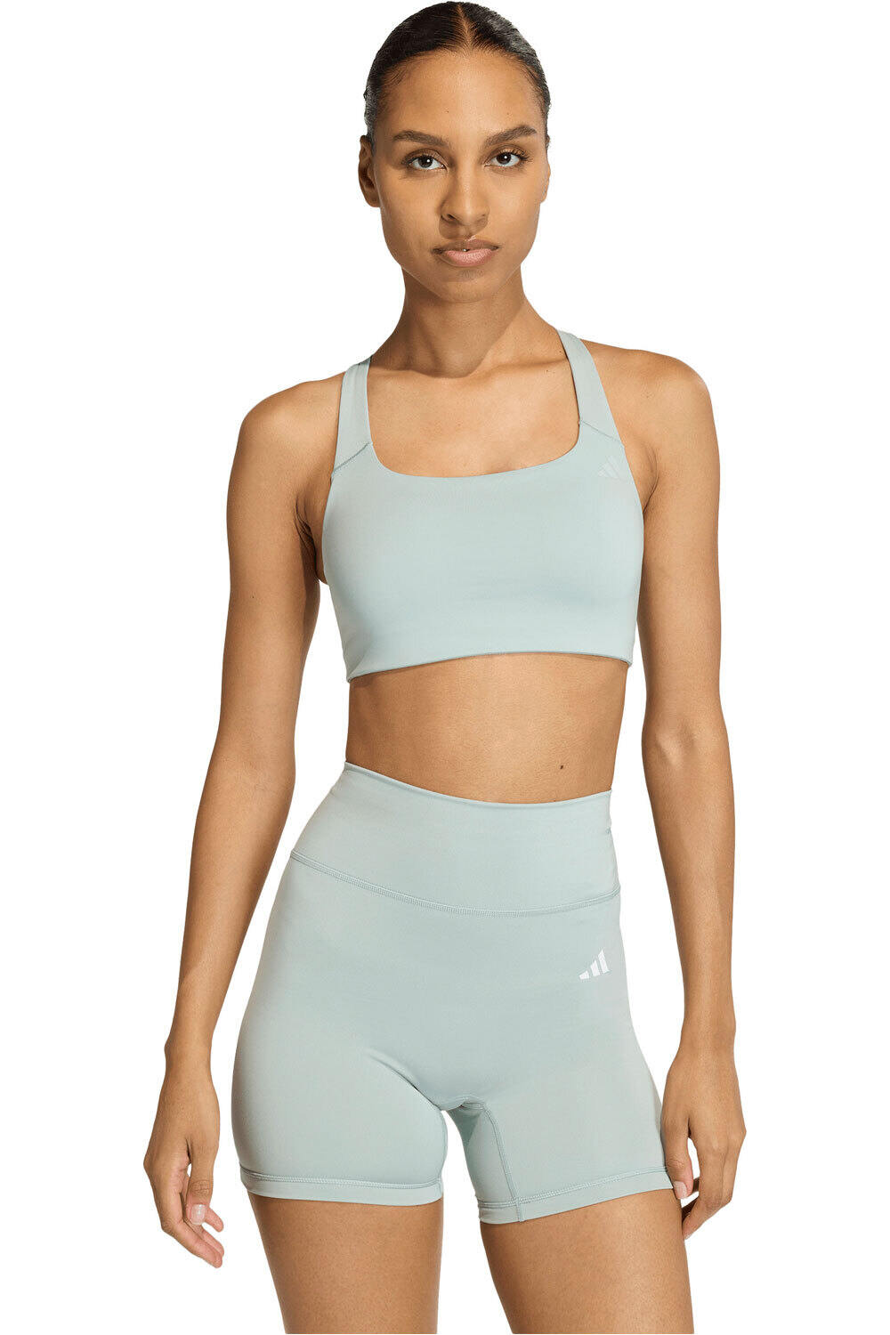 adidas sujetadores deportivos IMPACTO MEDIO OPTIME vista frontal