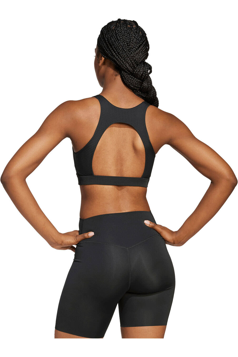 adidas sujetadores deportivos IMPACTO MEDIO POWERIMPACT HIIT vista trasera