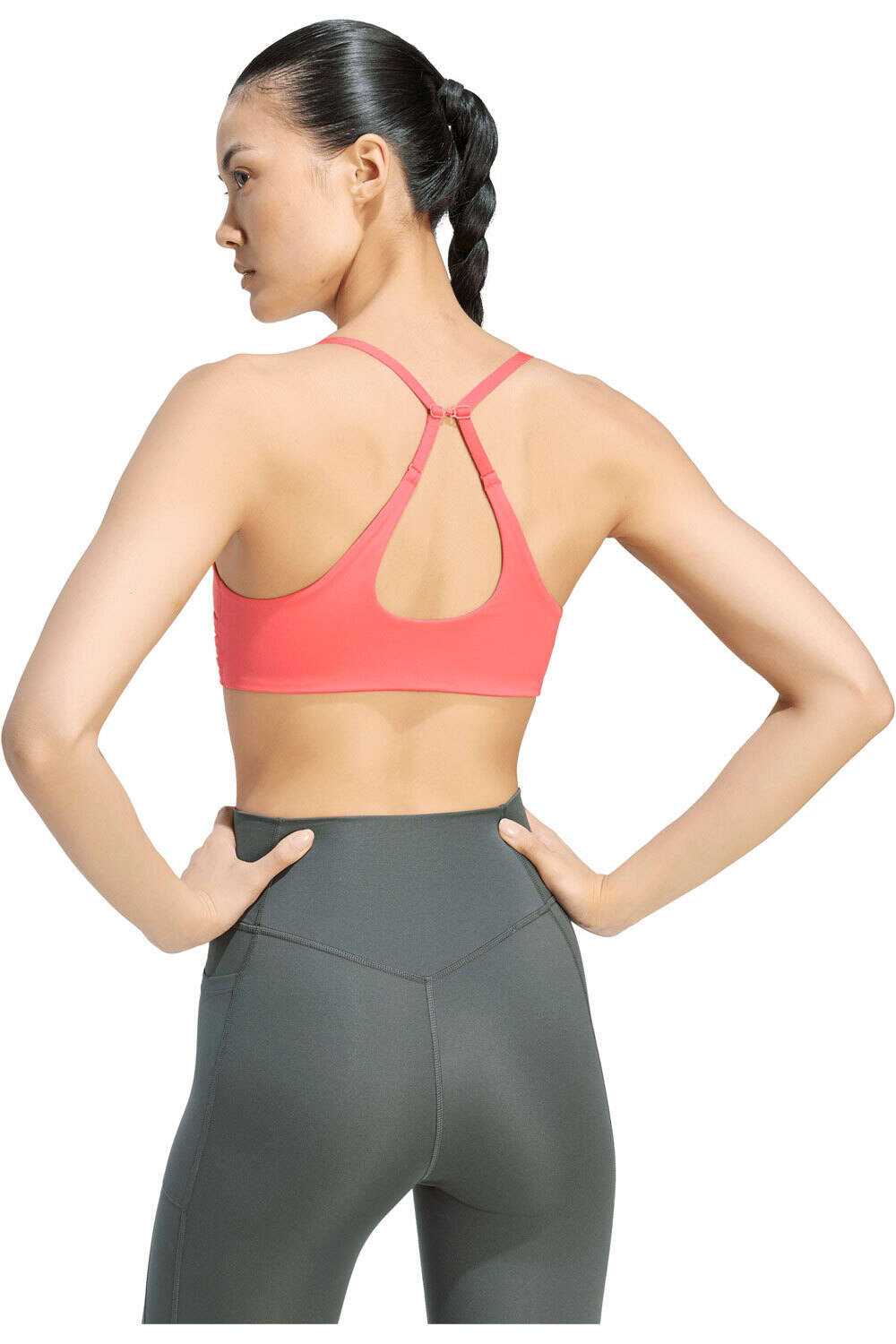adidas sujetadores deportivos OPTIME ESSENTIALS vista trasera