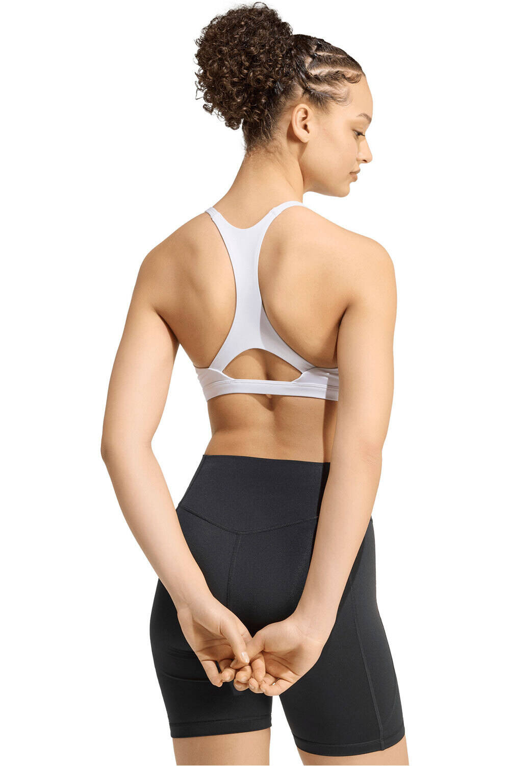 adidas sujetadores deportivos OPTIME ESSENTIALS WORKOUT vista trasera