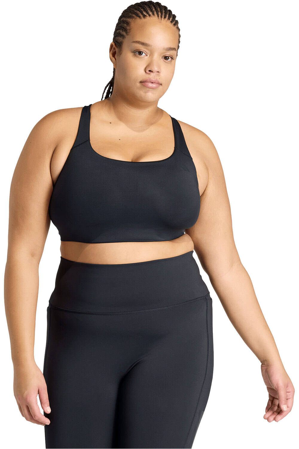 adidas sujetadores deportivos OPTIME vista frontal