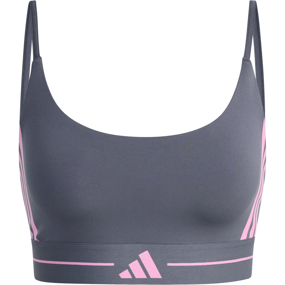 adidas sujetadores deportivos POCO IMPACTO HYPERGLAM 3 STRIPES 04