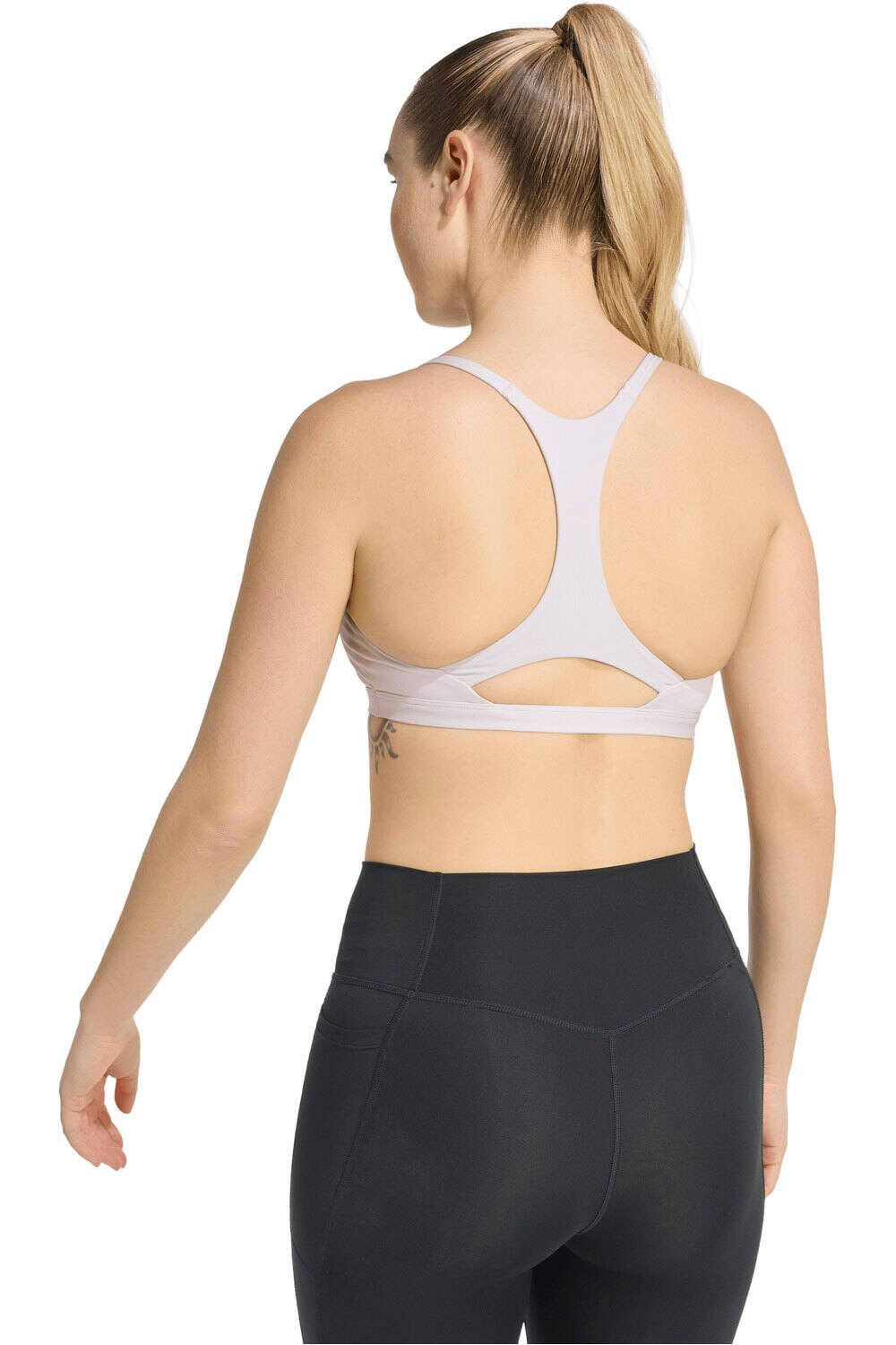 adidas sujetadores deportivos POCO IMPACTO OPTIME ESSENTIALS vista trasera