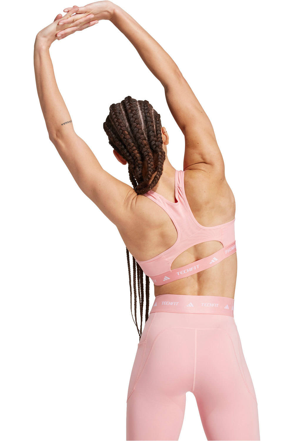 adidas sujetadores deportivos PWIM MS TF HNCK vista trasera