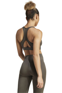 adidas sujetadores deportivos PWRCT BL BRA vista trasera