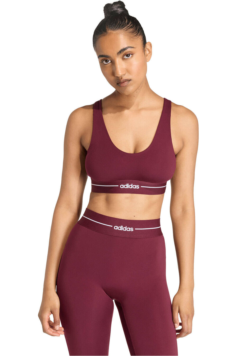 adidas sujetadores deportivos SUJECIN LIGERA HYPERGLAM vista frontal