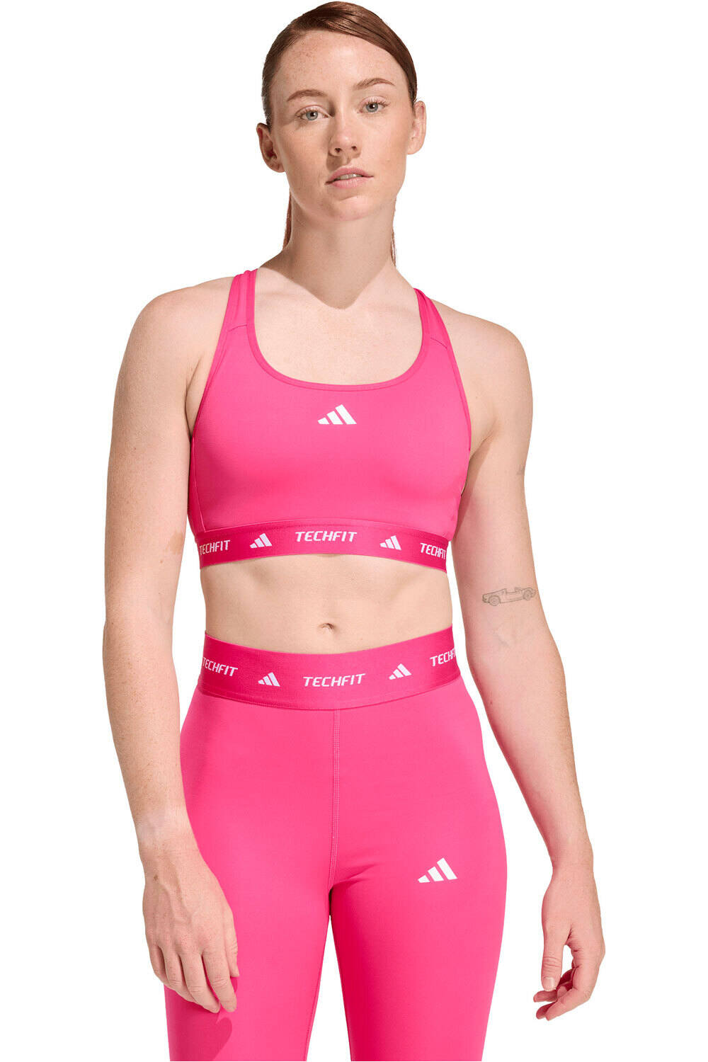 adidas sujetadores deportivos SUJETADOR TECHFIT vista frontal