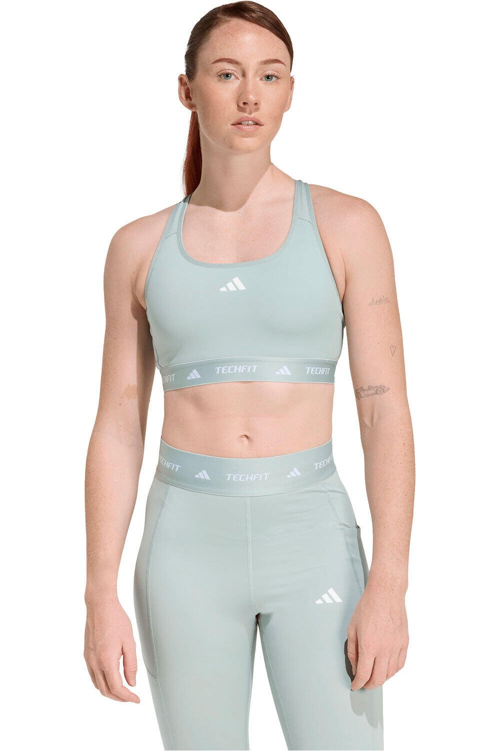 adidas sujetadores deportivos SUJETADOR TECHFIT vista frontal