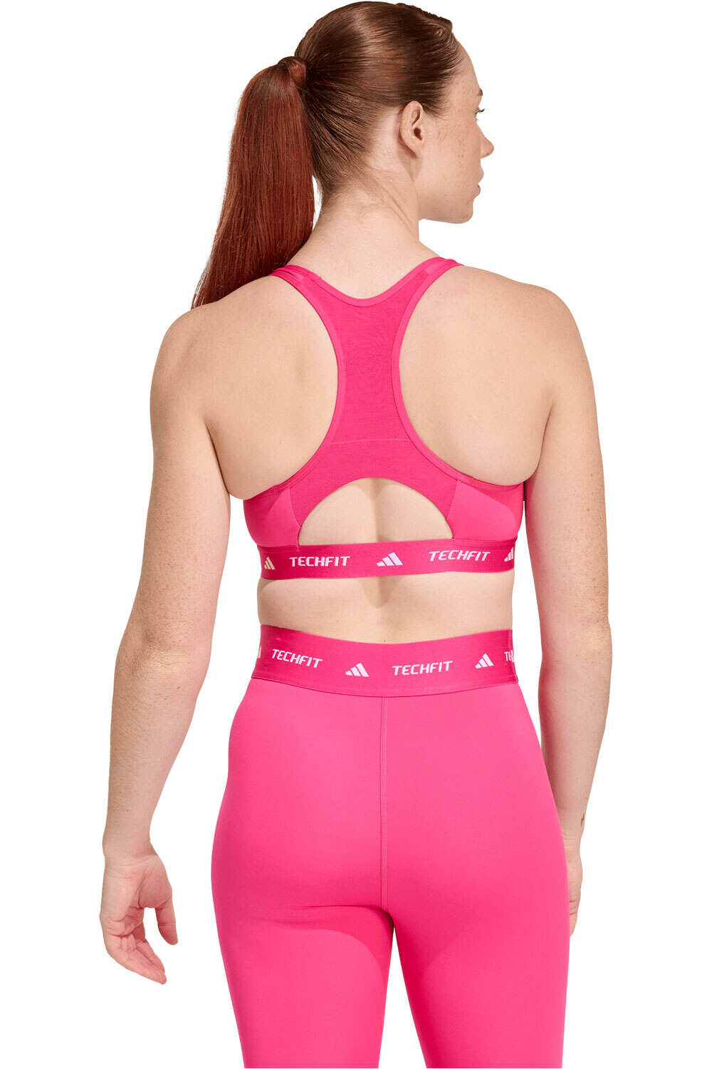 adidas sujetadores deportivos SUJETADOR TECHFIT vista trasera