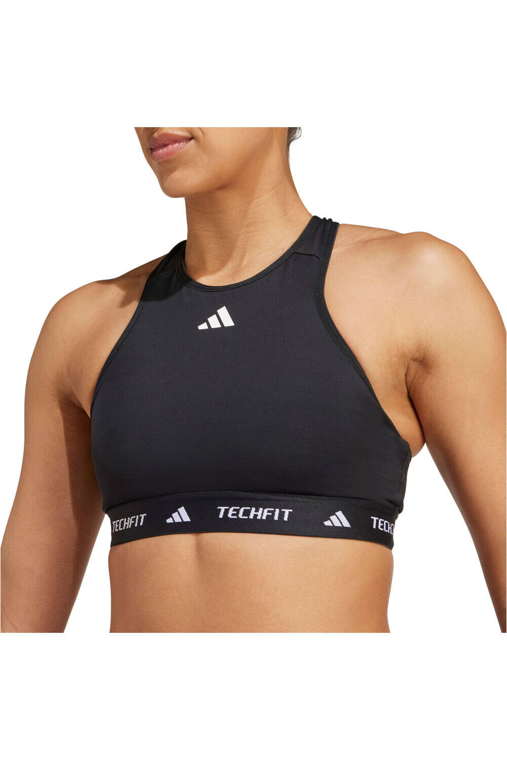 adidas sujetadores deportivos TECHFIT SUJECIN MEDIA vista detalle