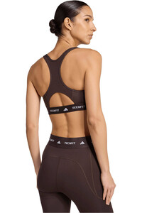 adidas sujetadores deportivos TECHFIT vista trasera